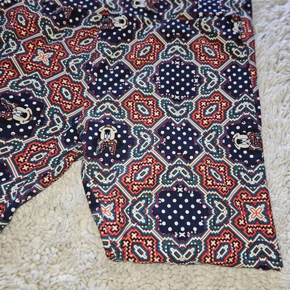 DISNEY lularoe minnie‎ mouse leggings curvy large - Picture 1 of 4